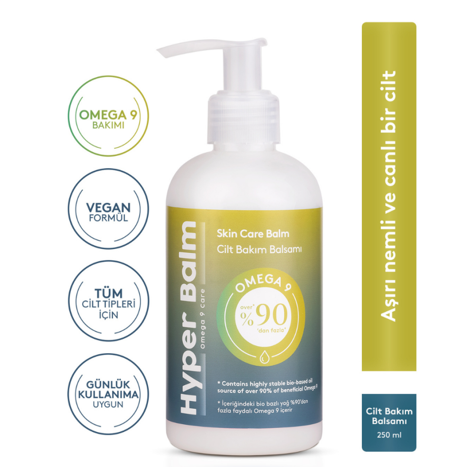 Hyper Balm Cilt Bakım Balsamı | Omega 9 İçeren Nemlendirici ve Onarıcı Cilt Bakımı