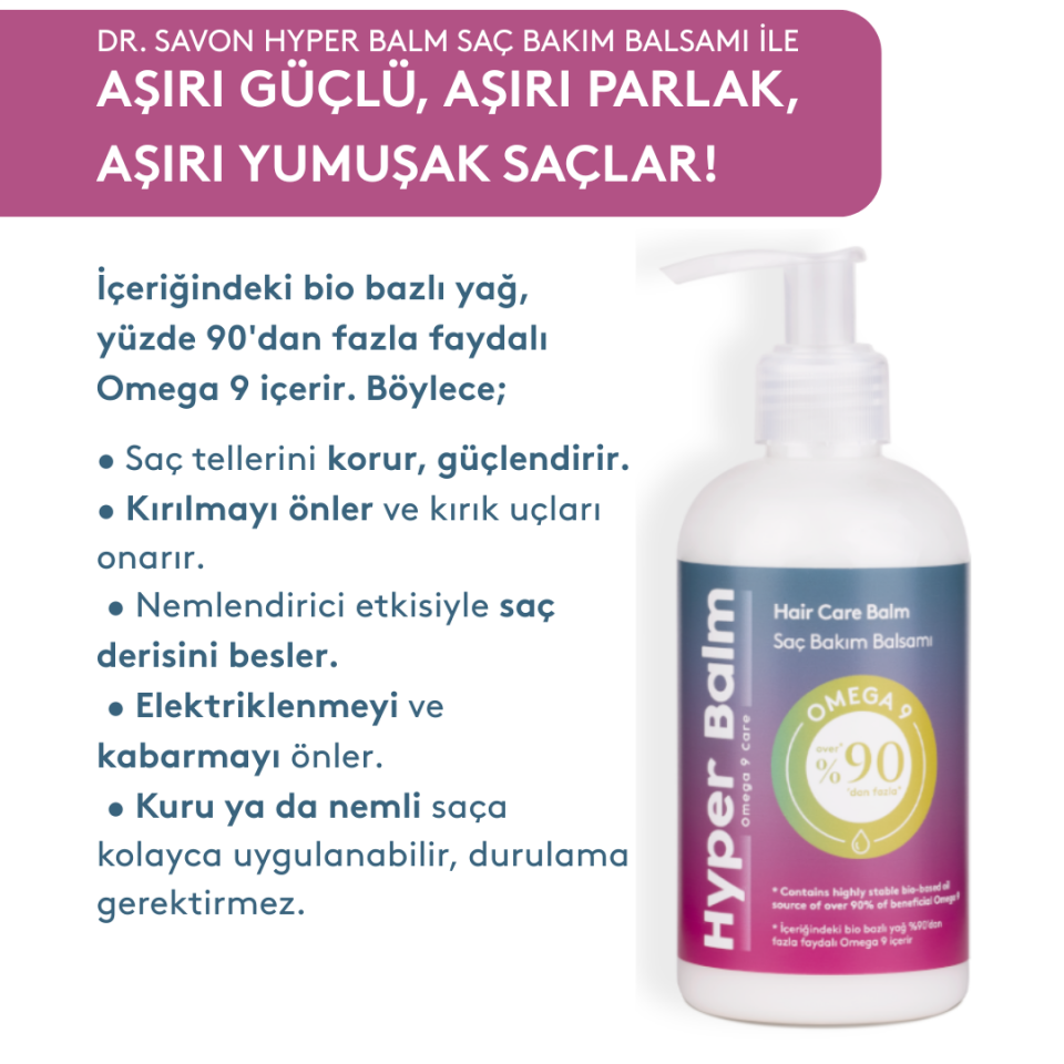 Hyper Balm Saç Bakım Balsamı