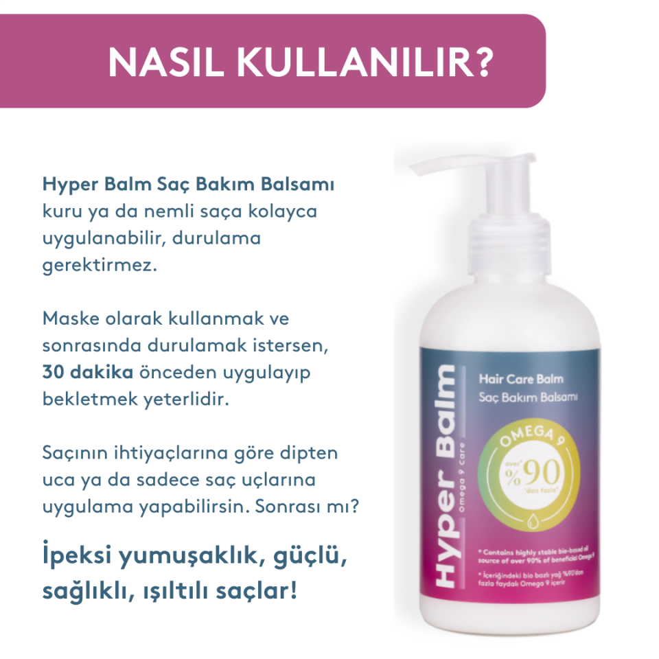 Hyper Balm Saç Bakım Balsamı