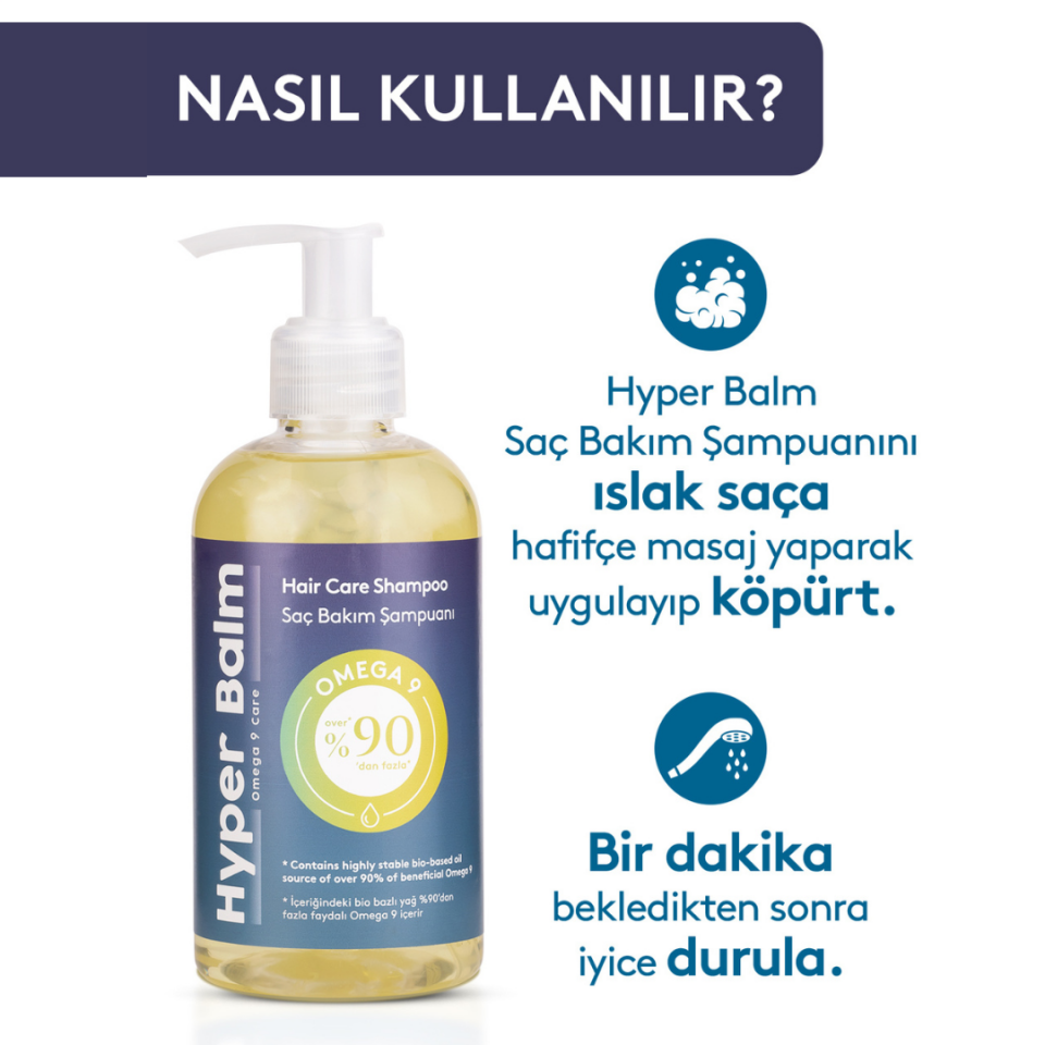 Hyper Balm Silikonsuz Saç Bakım Şampuanı